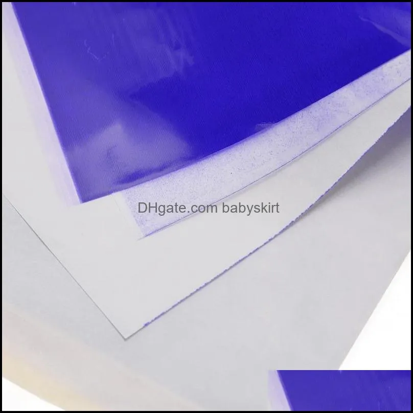 100 Sheets Tattoo Transfer Paper A4 Size Spirit Master Tatoo Paper Thermal Stencil Carbon Copier Paper For Tattoo Supply
