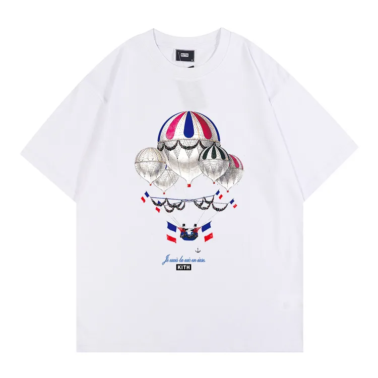 Oversize New Kith Tokyo Shibuya Box T-shirt Uomo Donna Street View di alta qualità Stampa Camicie Tee Tops T-shirt oversize Oversize217e