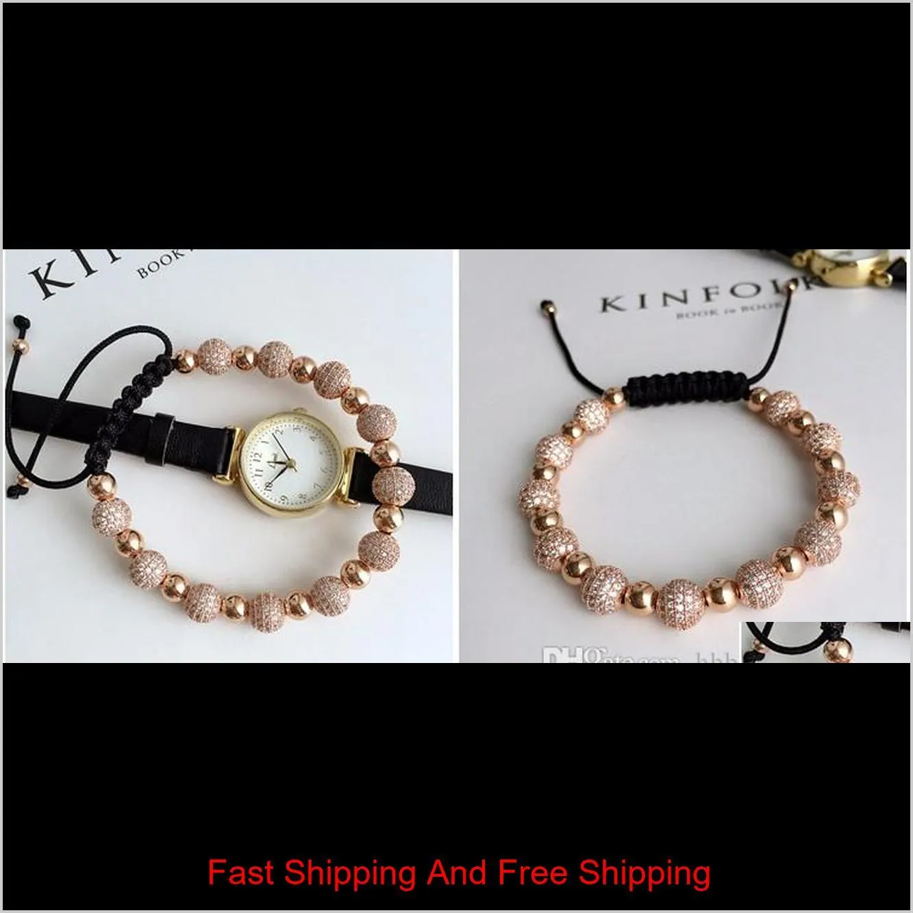 new rhinestone balls chain bracelets for women luxury crystal beads bracelet femme jewelry gifts pulseras mujer moda