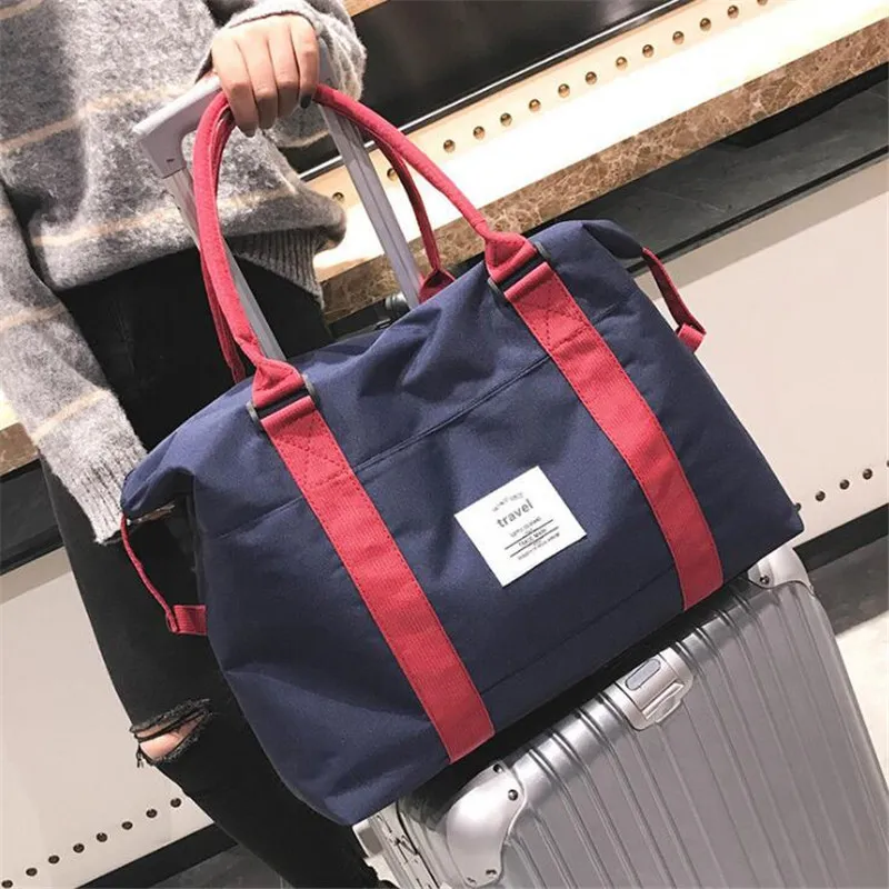 Yiyongfine 개인 여행 가방 대용량 주말 여성용 다기능 핸드 수하물 가방, 수하물 액세서리 C0315