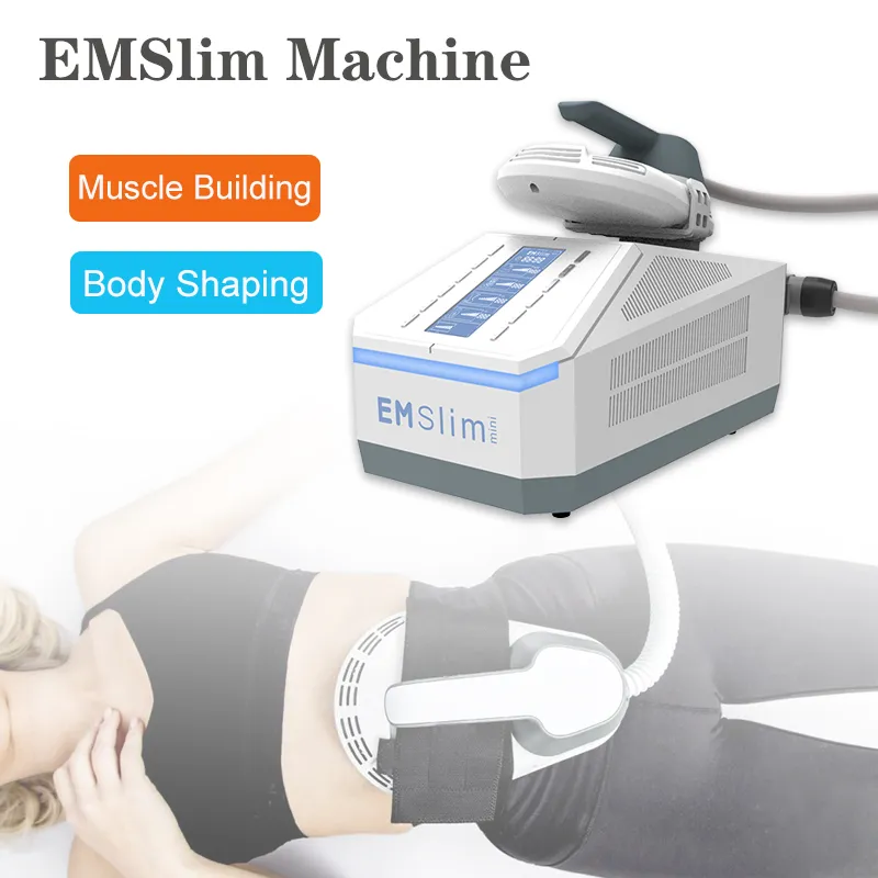 جديد آلة تحفيز العضلات الإلكترونية EMS التخسيس EMT EMSLIM الشكل ضئيلة السيلوليت استخدام المنزل