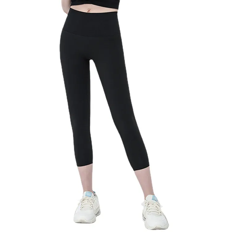 Navy Blue Womens Running Capris Sexy And Comfortable High Waisted Running Leggings For Jogging Yoga And Fitness From Apparel8296 22.12 DHgate.Com