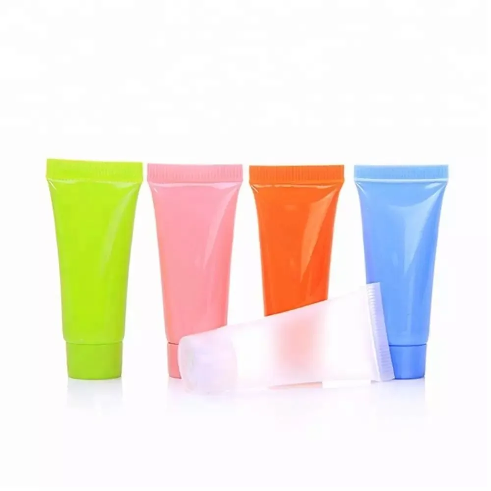 10ML Transparent Plastic Hand Cream Lotion Bottle Lotion Tube Bottle Cream Cosmetic Cream Container Split Bottles DH8588