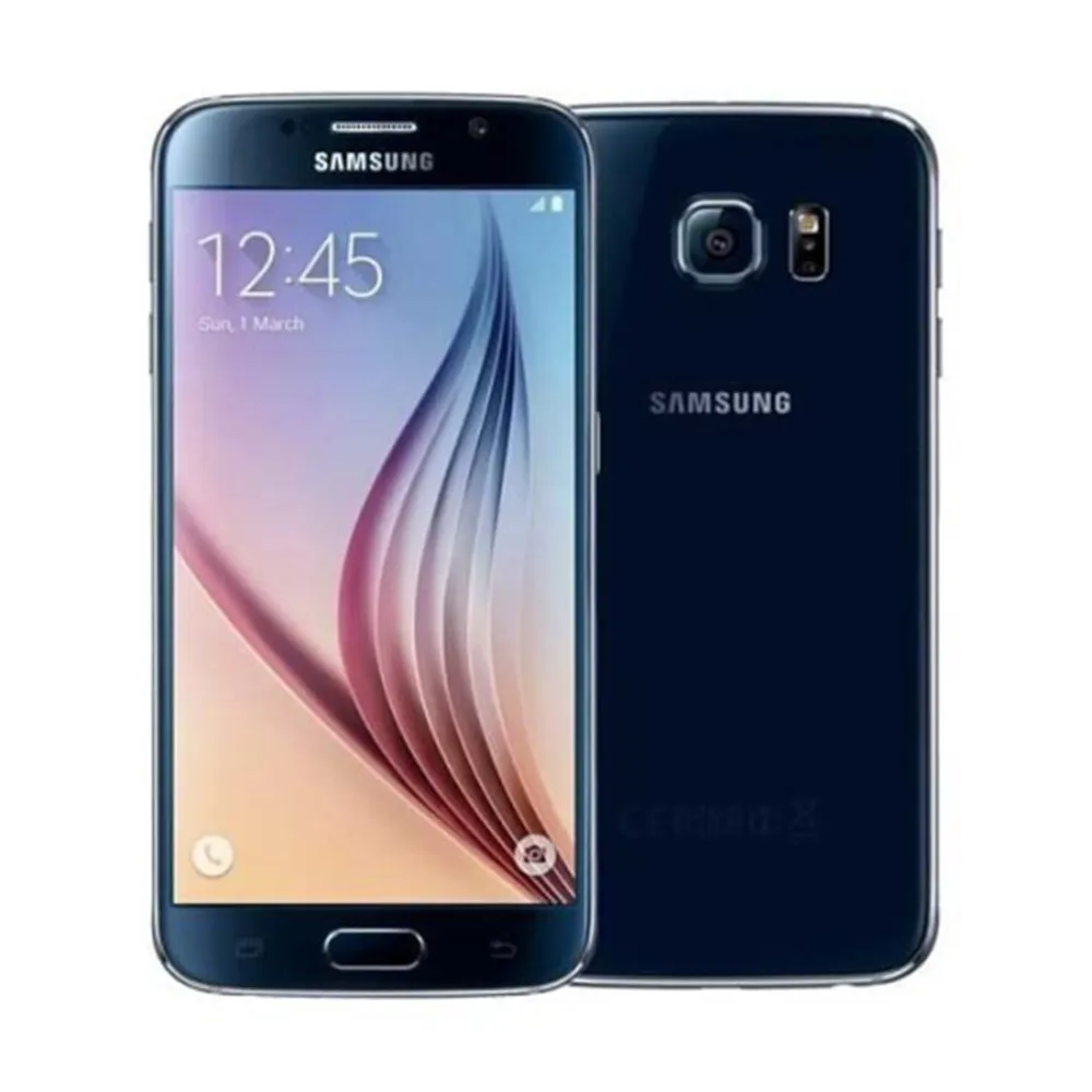 هاتف Samsung S6 مجدد - أصلي غير مقفول S6 G920V G920P G920A G920F 4G LTE هاتف 16 ميجابيكسل 32 جيجابايت ROM ثماني النواة 5.1 "هاتف ذكي