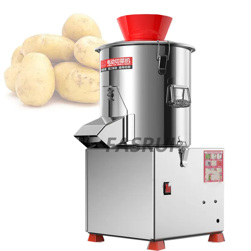 Electric Potato Cutting Machine Carrot Slicer Radish Cabbages Shredded Cutter Leeks For Vegetables