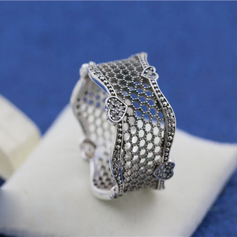 Pandora lace of love ring deals
