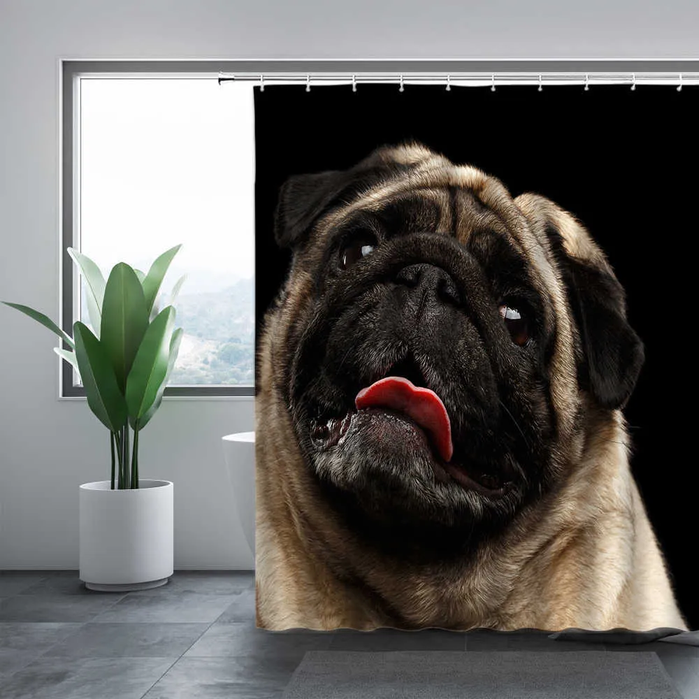 Cortinas De Ducha Lavables Tela Impermeable Con Estampado De Vaca De Las  Tierras Altas En 3D Decoración De Baño De Vida Silvestre Con Ganchos Cortina  De Bañera De Animales De 9,02 € | DHgate, image size:1000x1000