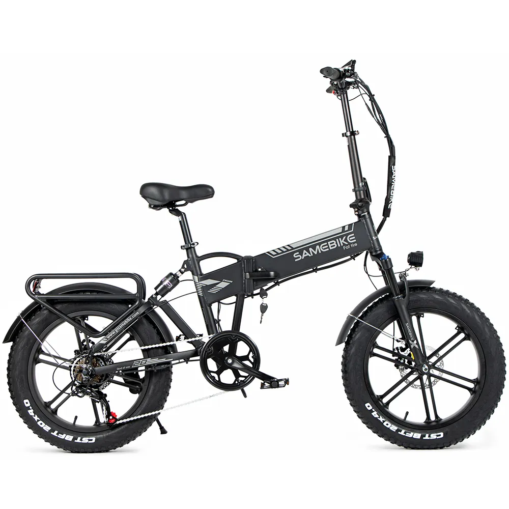 [Stock Europeo] XWXL09 Samebike bicicleta eléctrica 500W 20 pulgadas ciclomotor plegable 6061 aleación de aluminio E-bike