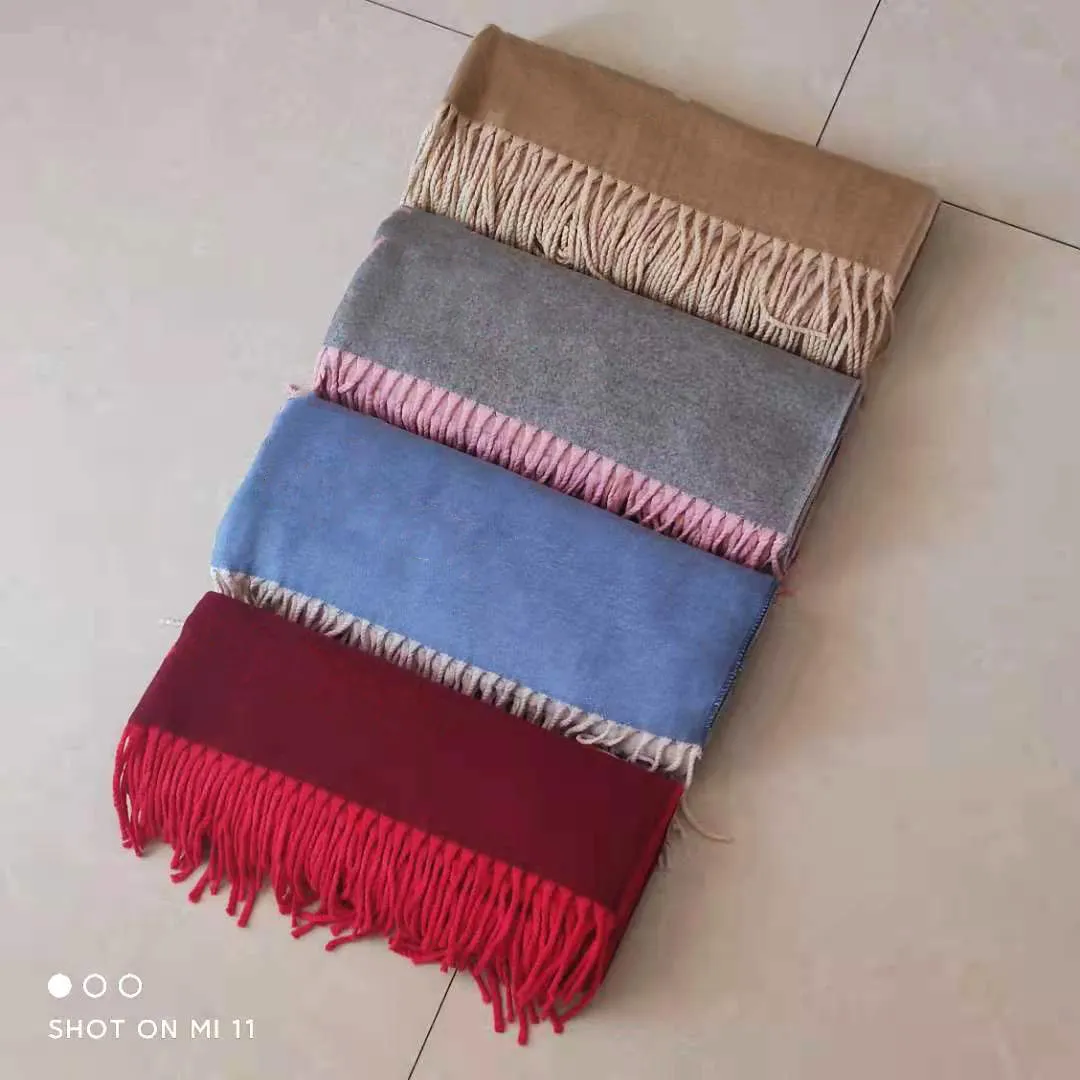 Designer Woman Cashmere Scarf Men and Women Winter sjaals dames sjaals grote letterpatroon wollen print pashminas 180*70 cm