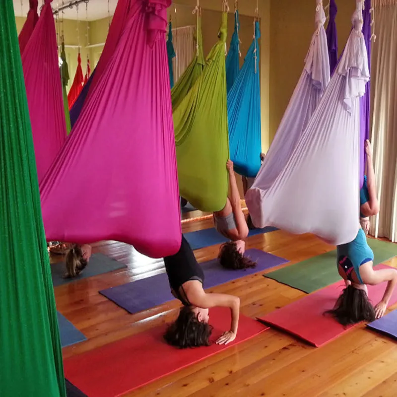 Ensemble yoga hamac 
