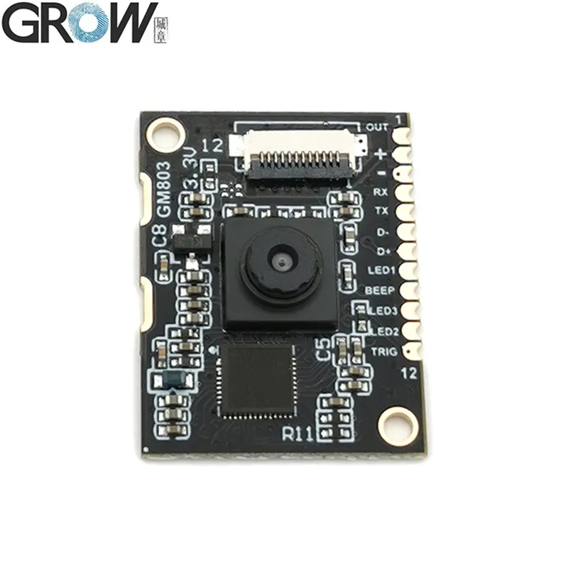 GROT GM803-L SMALL DC3.3V USB / TTL232 INTERFACE 7-50CM Leesafstand Barcode Scanner Module 1D / 2D QR BAR CODE LEZER PDF417 voor Arduino