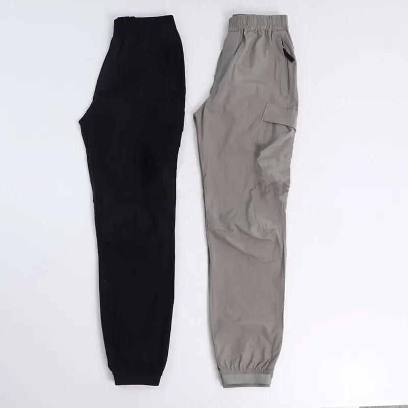 konng gonng Pantaloni da uomo primaverili ed estivi marchio di moda tuta multitasca retrò da jogging leggings Lega i piedi