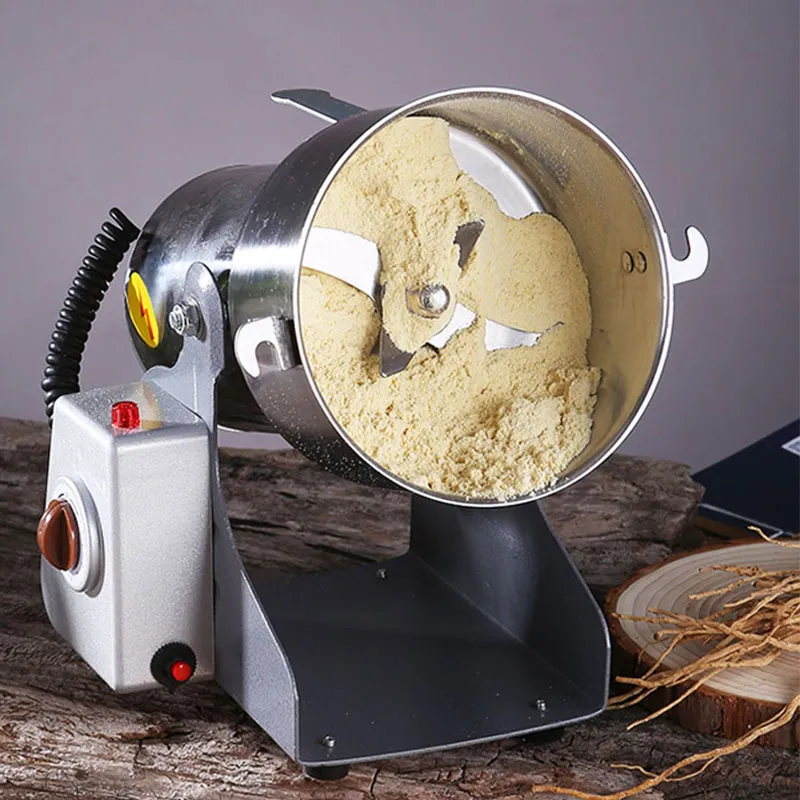 800g elektrisk kaffe torr matkvarnkorn kryddor krossmedicinsk spannmål mjölpulver slipmaskin