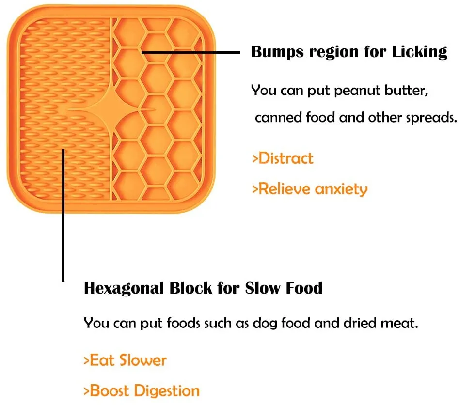 Hyper Pet IQ Dog Lick Mats Are Great for Meals, Boredom, and Anxiety