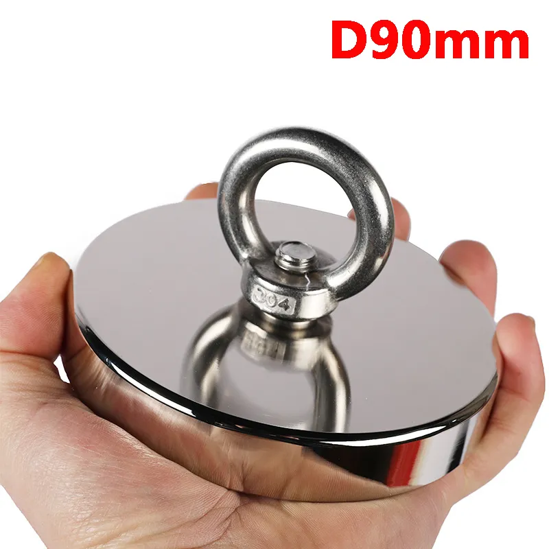 Ultra Big Neodymium Floating Magnets Fishing Ring D90 Strong Floating Magnet  For Rare Earth Rareness And Salvage From Csdhgate222, $305.65