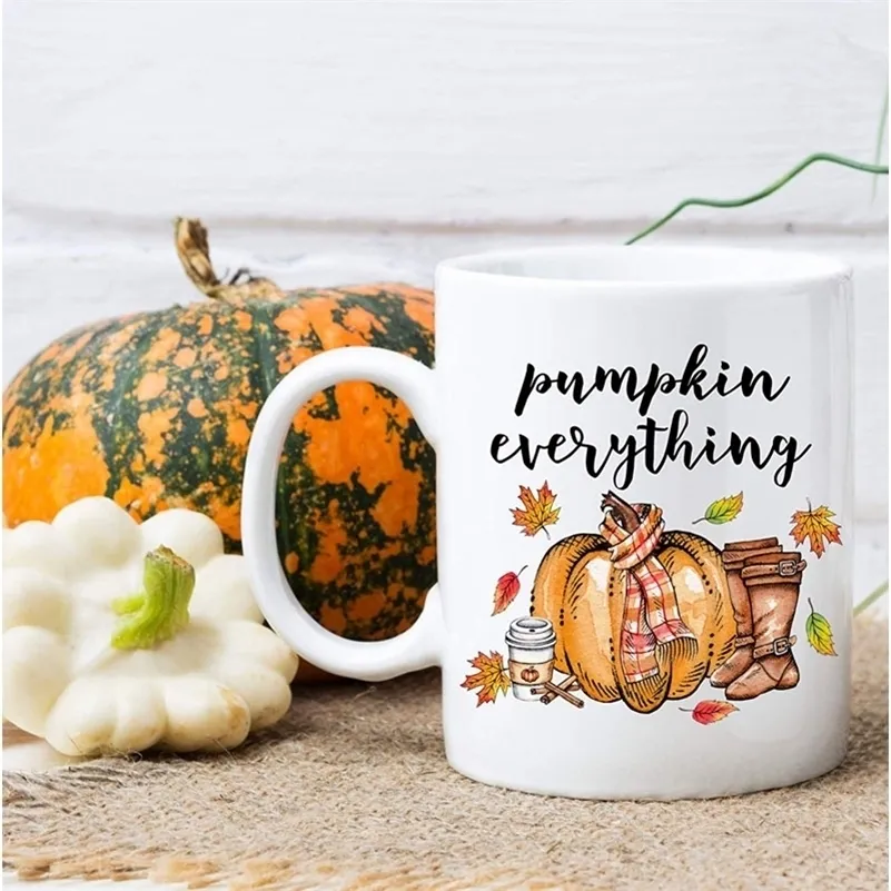 Tazza da caffè alla zucca del mattino / Tazze da caffè