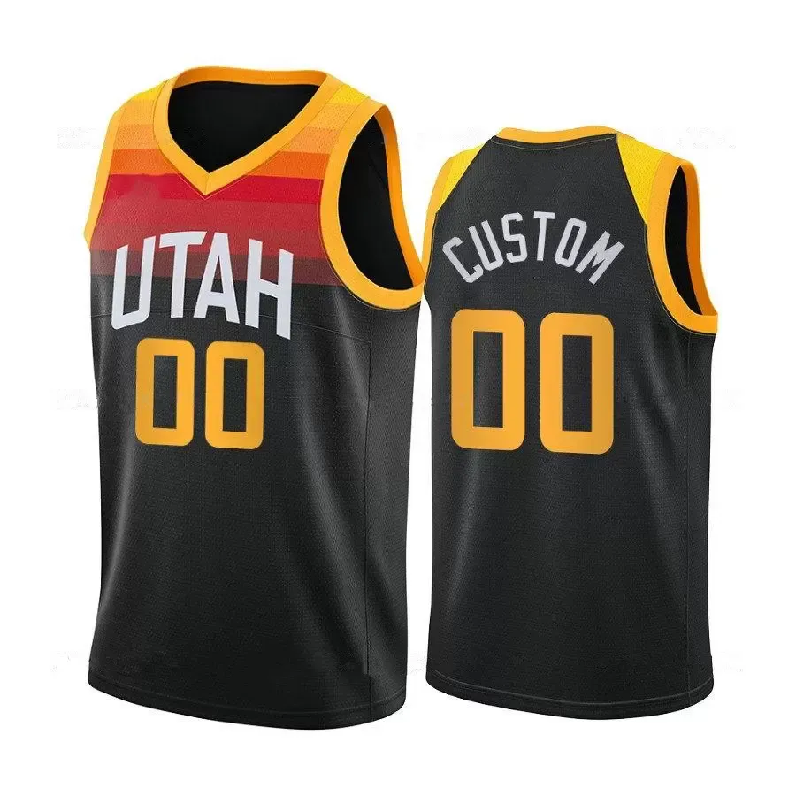 Design Utah Jazz Jerseys 2021 City Edition Jazz Custom Jersey