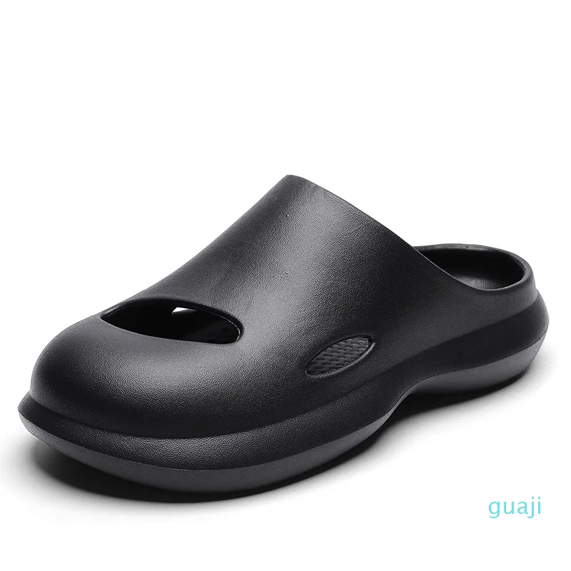 Sanal de Sanal de verão Sandal mulheres sapatos de lazer sapato de praia respirável esportes deslizamento no fundo grosso 35-45