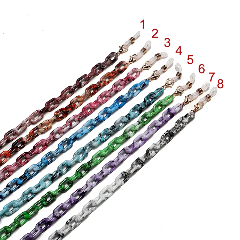 Luxiremi 5 Pcs Glasses Chain Sunglasses Strap Spectacles Cord Lightweight Non-slip Eyeglasses