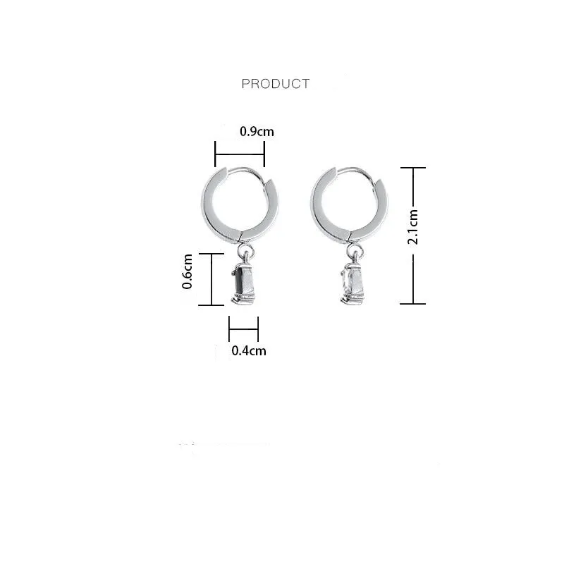 Orecchini A Perno In Oro 18kt Con Zircone - JK Newsline - Foto 8
