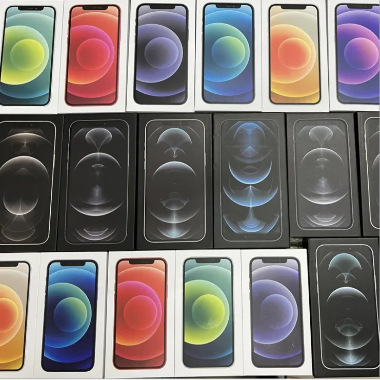 US/EU Leere Kartonverpackung für iPhone 13 Mini 13 12 Pro 12 Pro Max