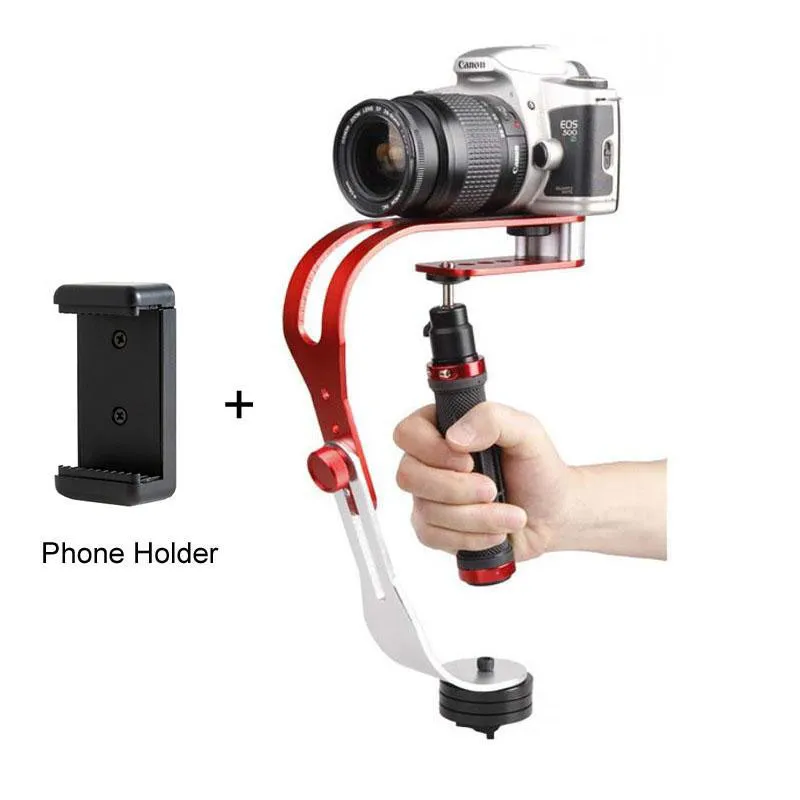 Alloy Aluminum Mini Handheld Digital Camera Stabilizer Video