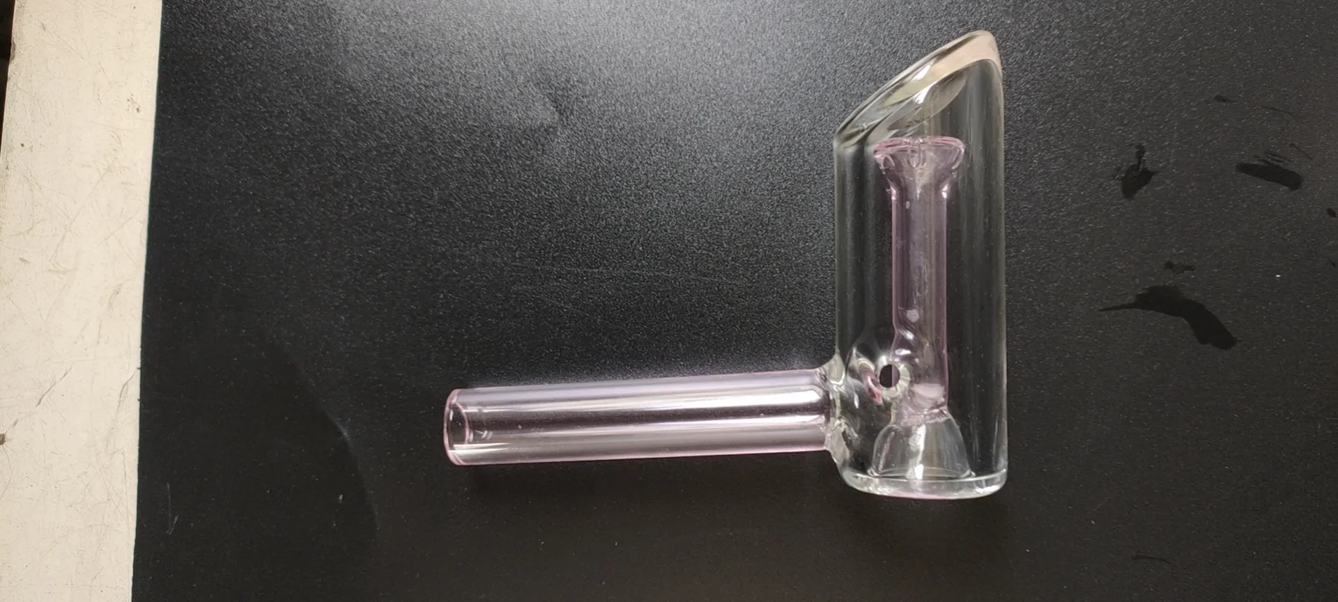 Mini tigela de metrô de filtro de cachimbo de cachimbo de vidro de vidro para facilitar o transporte