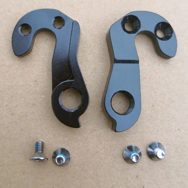 دراجة Derailleurs 2pcs CNC دراجة العتاد Derailleur Hanger ل Pilo D91 Look 585 595 596 695 986 675 576 Epost Vlook Aero X85 996 Mech Stropout