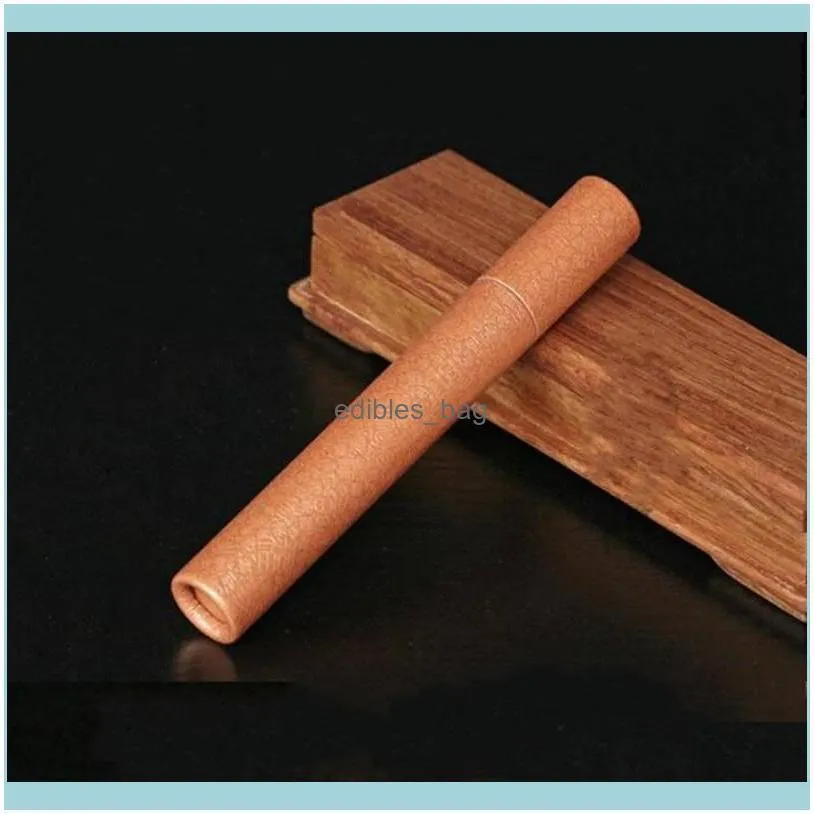 5/10/20 Gram Colorful Perfume Paper Tube Packaging Joss Stick Convenient Carrying Kraft Paper Incense Tube Give box