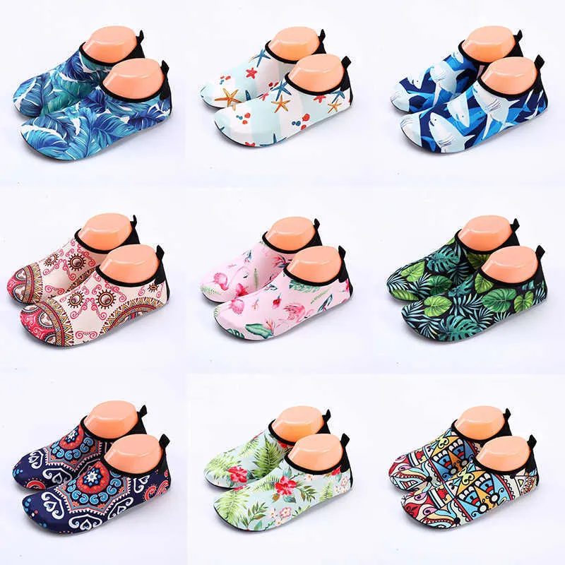 Kinder Schwimmen Aqua Barfuß Schuhe Baby Mädchen Surf Angeln Tauchen Outdoor Slipper Junge Kinder Strand Wasser Sport Turnschuhe Y0714