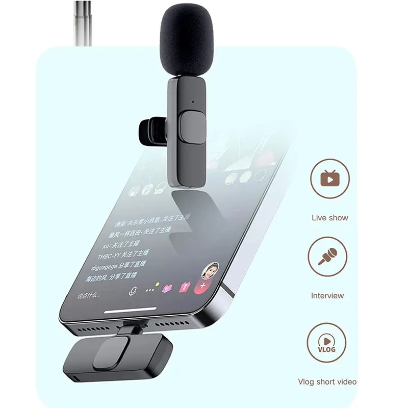 Wireless Lavalier / Lapel Microphone K2 - USB-C