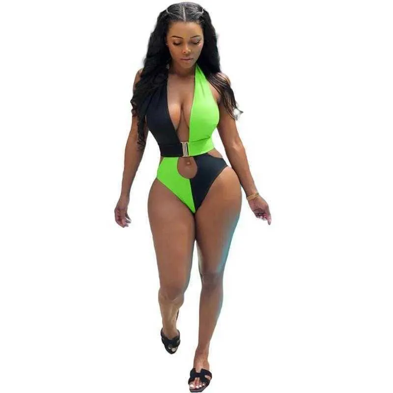 bulk womens bikini one piece swimwear fashion skinny sexy Ladies swimsuit bathing suit beachwear comfortable klw6502