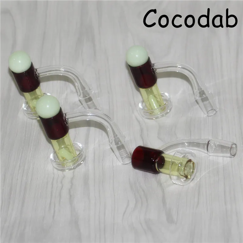 Fumer Domeless Quartz Vide Banger Terp Slurper Up Huile Clous 10mm 14mm 18mm pour Narguilés Verre Relaim Catchers