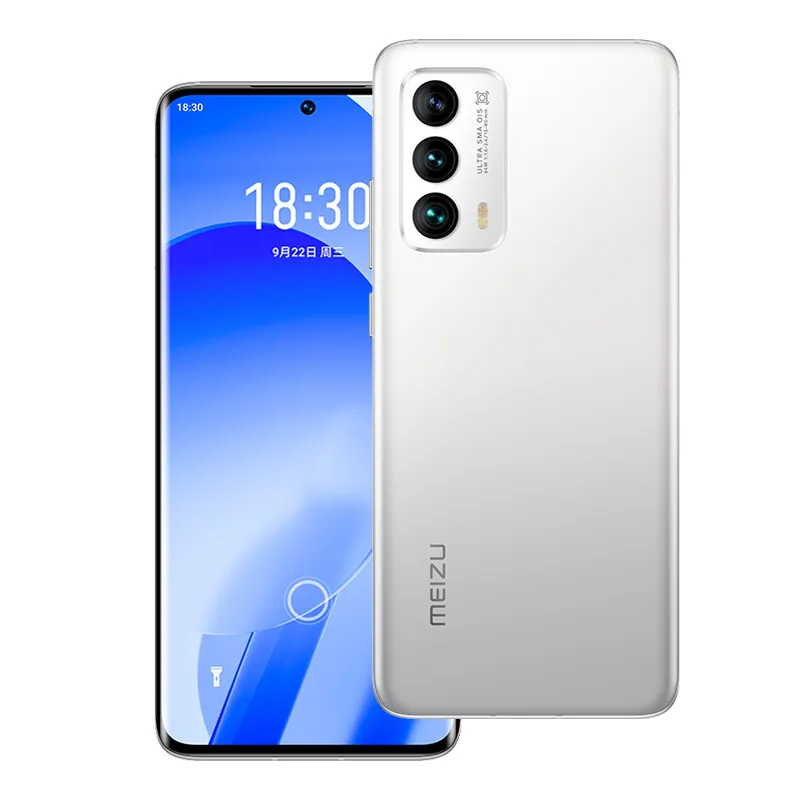 Original Meizu 18s 5G Telefone Celular 8GB RAM 128GB 256GB ROM Snapdragon 888+ octa núcleo 64mp ai otg nfc android 6.2 "2K curvada tela cheia de tela fingerprint face smartphone
