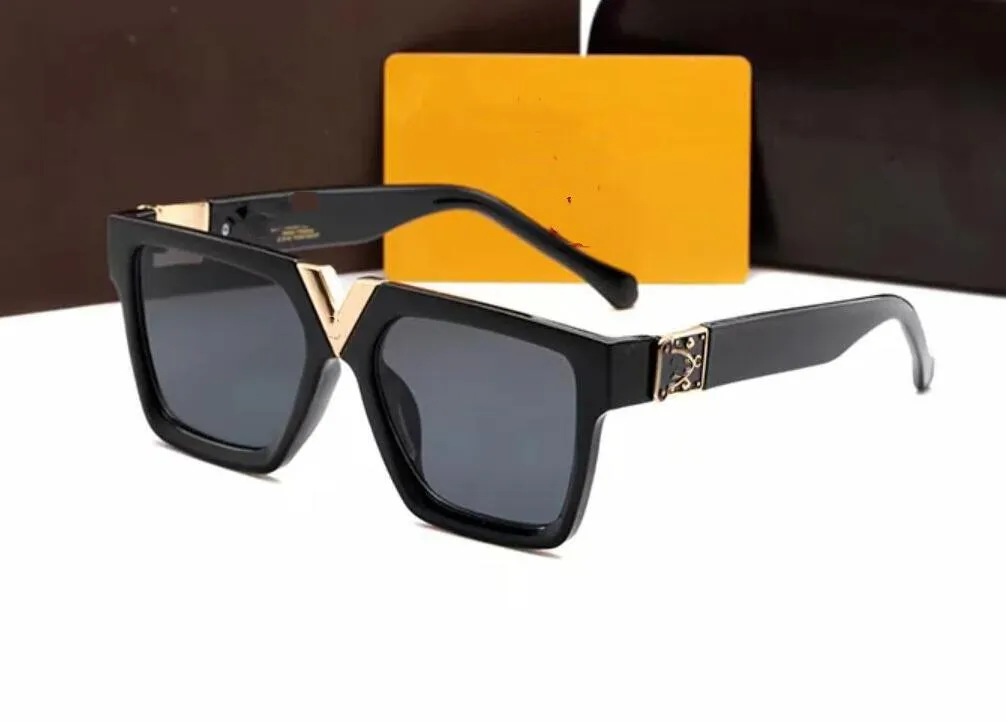 Gafas de sol deportivas de moda para hombres gafas de cuerno de búfalo unisex para hombre y mujer gafas de sol sin montura montura de metal dorado plateado gafas lunetas S399