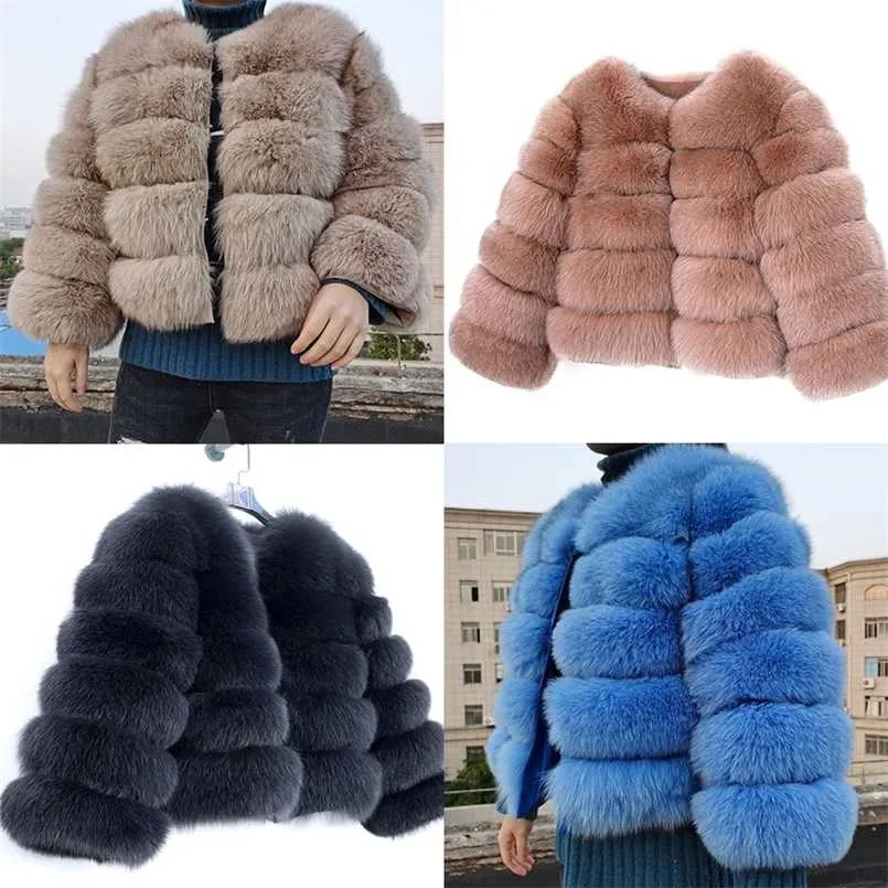 Maomaokong Natural Real Fur Coat Women Winter Natural Fur Vest Jacket Fashion Slim Outwear Real Fur Vest Coat Short 211221