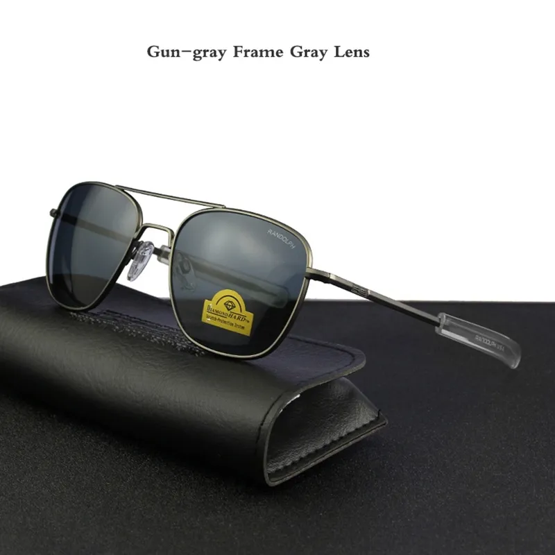 Gun-gray Frame Gray Lens