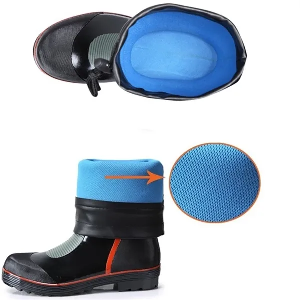 Waterproof Rubber High Boots For Men And Women Non Slip Sole, All Season  Reef Wading Water Shoes For Fishing, Water Wellies, And Aqua Work Sizes 39  44 Y0714 From Musuo10, $57.31