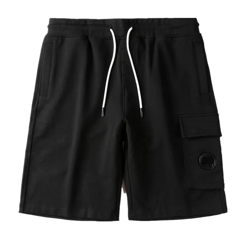 Mode Hoogwaardige Zomer Katoenen Terry Shorts European en American Hip Hop Street Street Trapstring Shorts