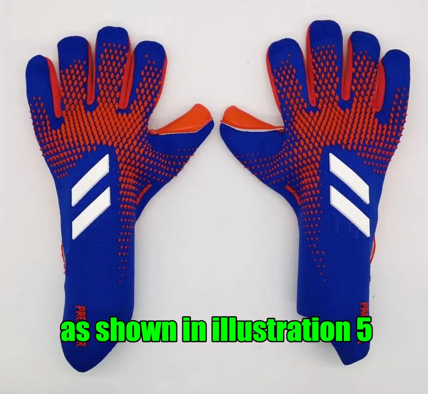 Nieuwe Keepershandschoenen Vingerbescherming Professionele Heren Voetbalhandschoenen Volwassenen Kinderen Dikkere Keeper Voetbalhandschoen286l