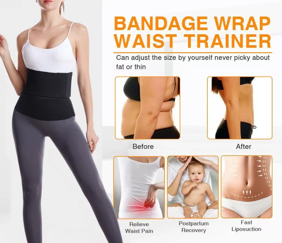 FeelinGirl Bandage Wrap Waist Trainer