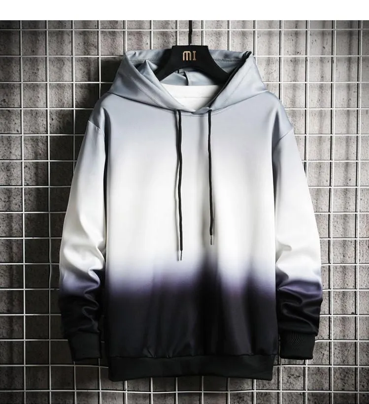 Custom Colorful Gradient Hoodies For Men And Women Zipper Hoodies And Sweatshirts With Rainbow Top Solid Color Hooded 201103 From Mu04 21.02 DHgate.Com