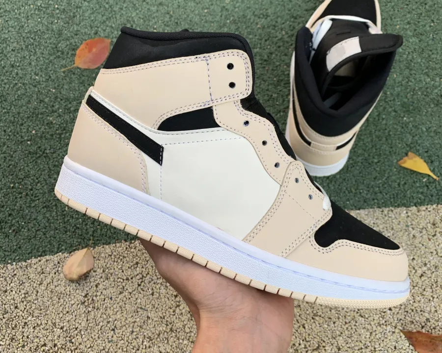 Jumpman 1 Mid Basketball Shoes 1S Guava Ice Black Sail Top Quality