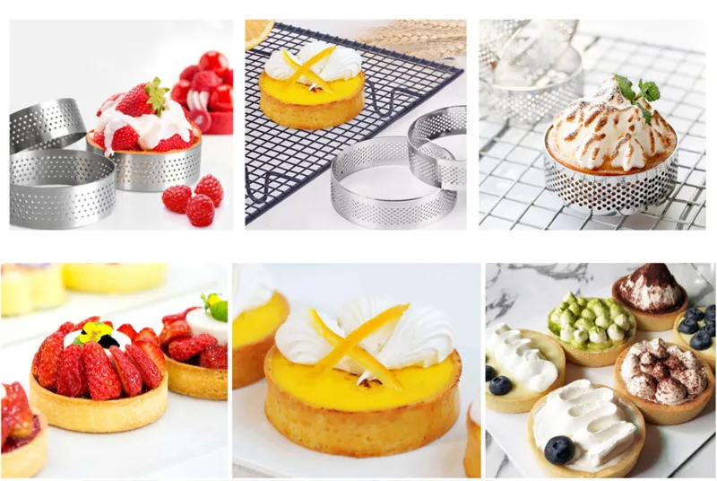 Stainless Steel Mini Tartlet Ring Mold Set ... From Kong09, $8.29 ...