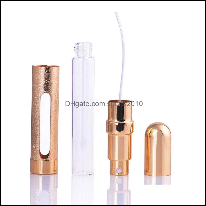 New Arrival 12ml mini Spray Fashion Perfume Bottle Atomiser Deluxe Travel Refillable Fast Shipping