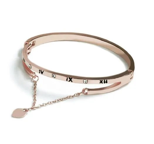 Braccialetti Da Donna In Acciaio Inossidabile In Oro Rosa