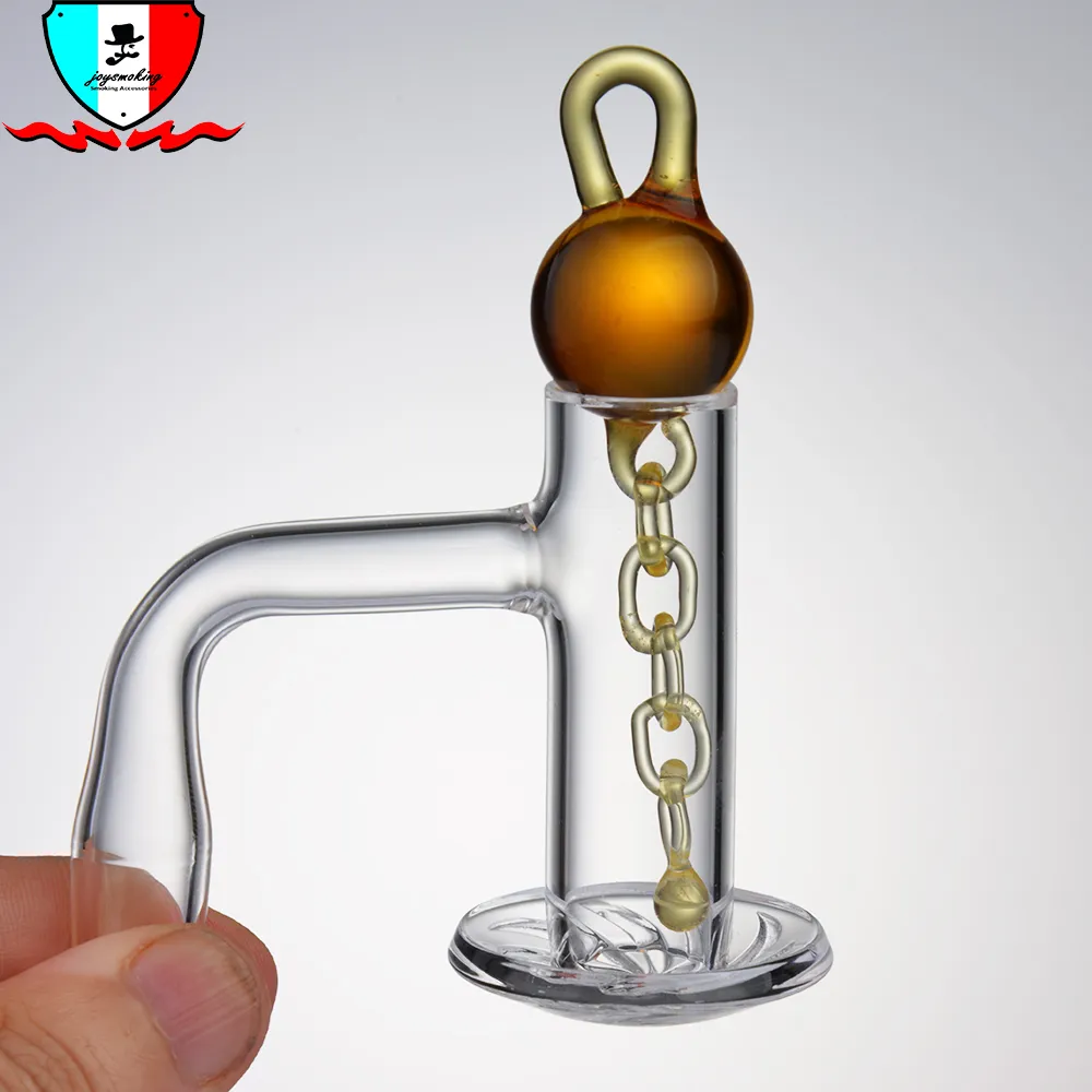 Vollständiger Satz Regula 20 mm Spinning Quartz Banger Rauchzubehör mit Glas-Vergaserkappe 10 mm 14 mm 19 mm männlich-weibliches Gelenk für Glasbong-Wasserpfeife Dab Rig