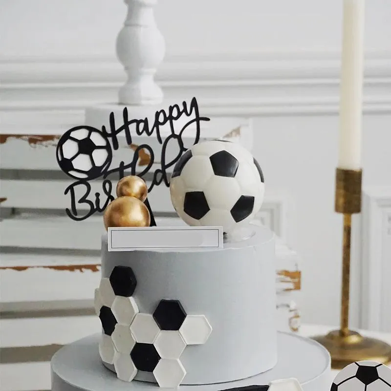 Decoración para tarta de cumpleaños 10 PCS decoración de tarta de fútbol  decoración de tarta de fútbol, decoración de tarta de deporte, decoración  para Fiesta de Cumpleaños y Fiesta de Boda 