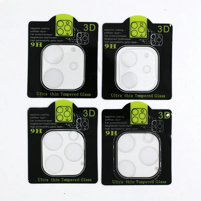 3D Camera Gehard Glas Film Cover Telefoon Len Lens Transparante Screen Protector voor iPhone 12 Mini 11 Pro Max