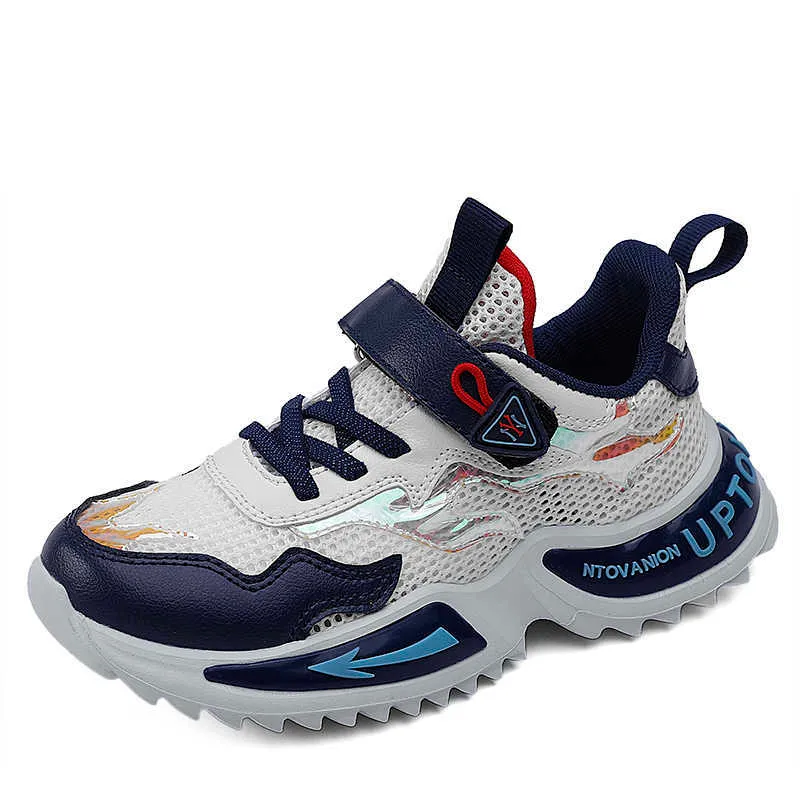 Sport Jungen Turnschuhe Kinder Casual Schuhe Für Kinder Turnschuhe Mädchen Schuhe Atmungsaktives Mesh Schule Schuhe sapato infantil 2021 G1025